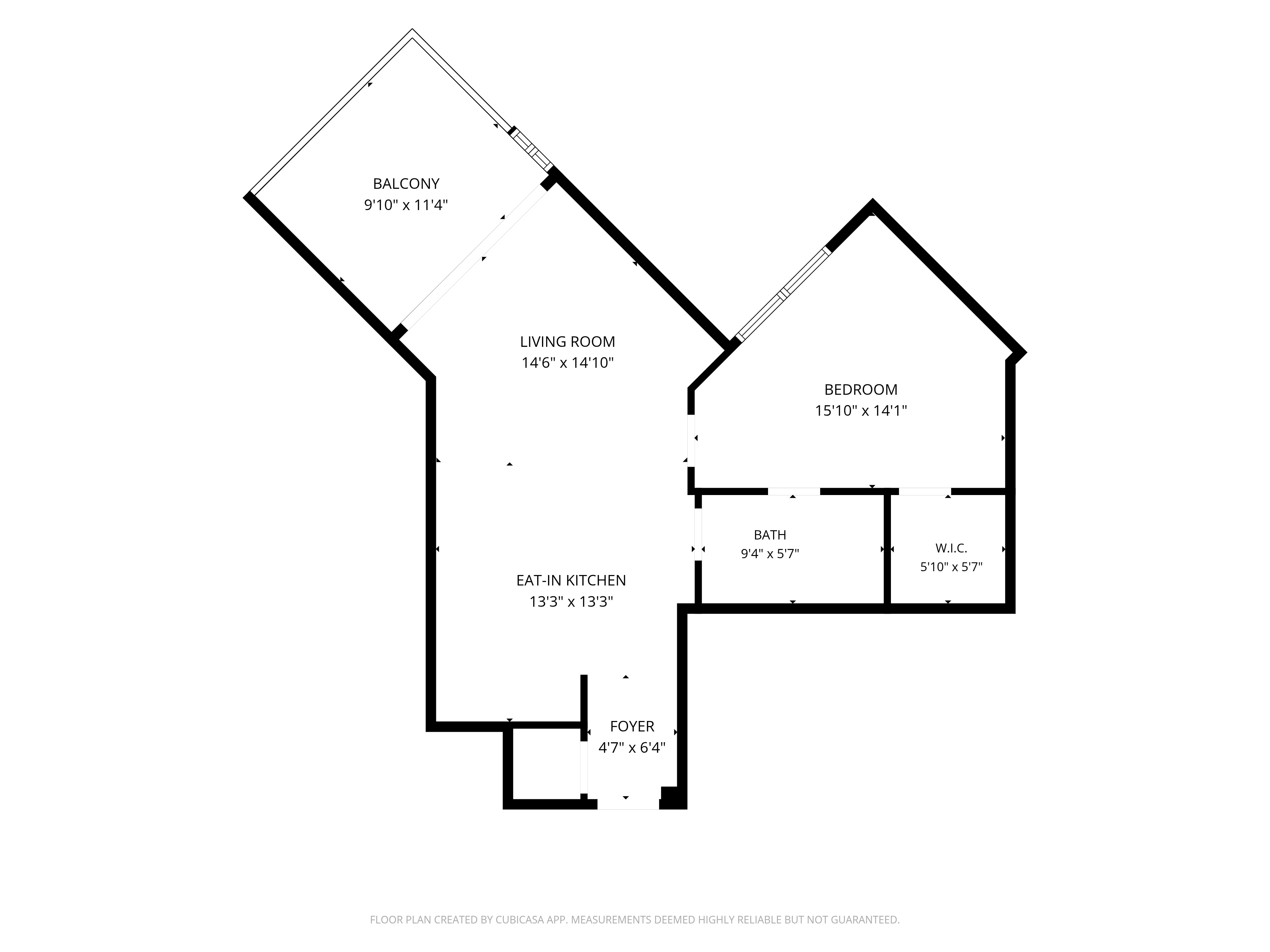 Floor plan — 350 S Miami Ave Apt 3912 Wind Condo Brickell